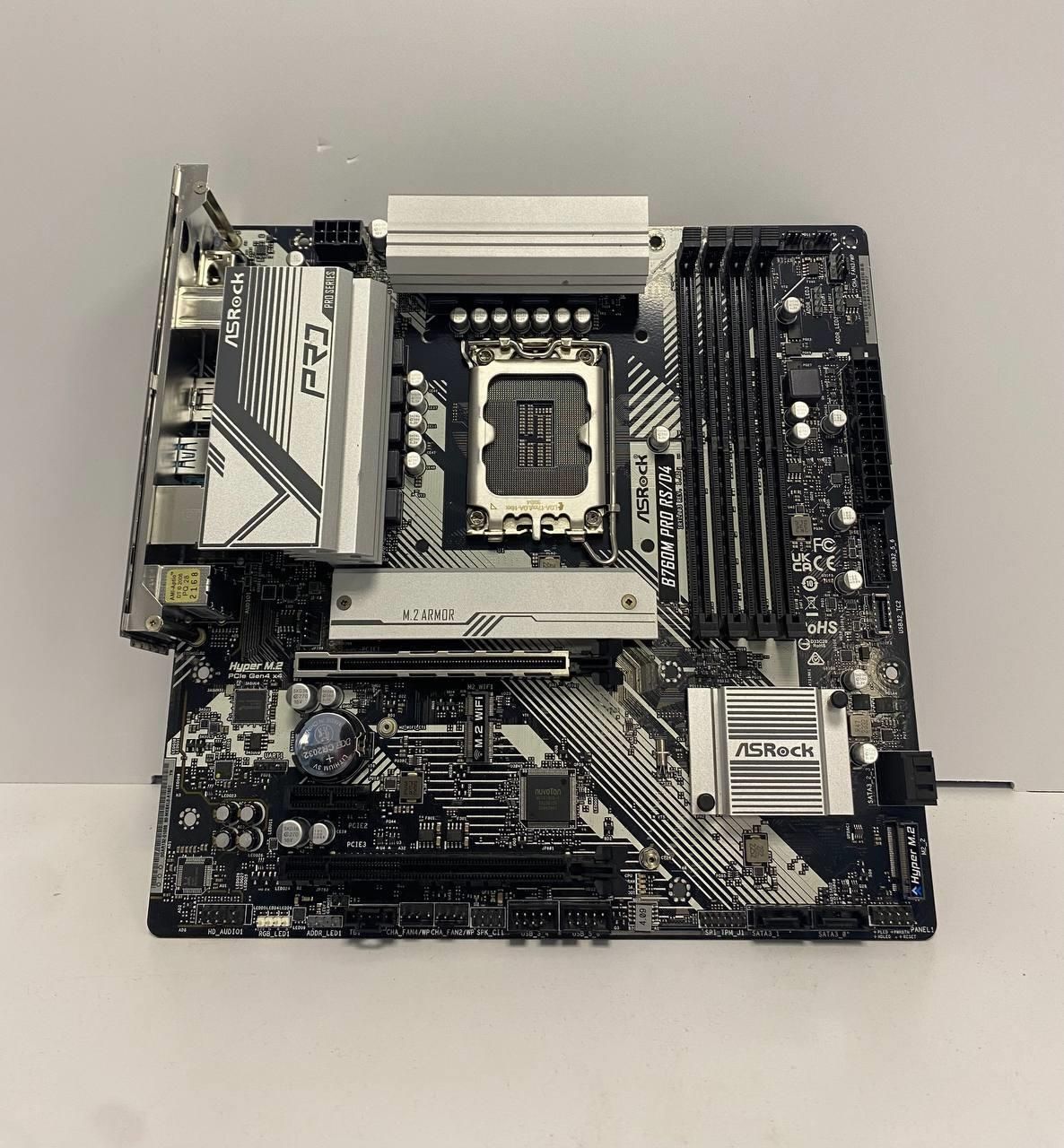 МатеринскаяплатаASRockB760MProRS/D4LGA1700