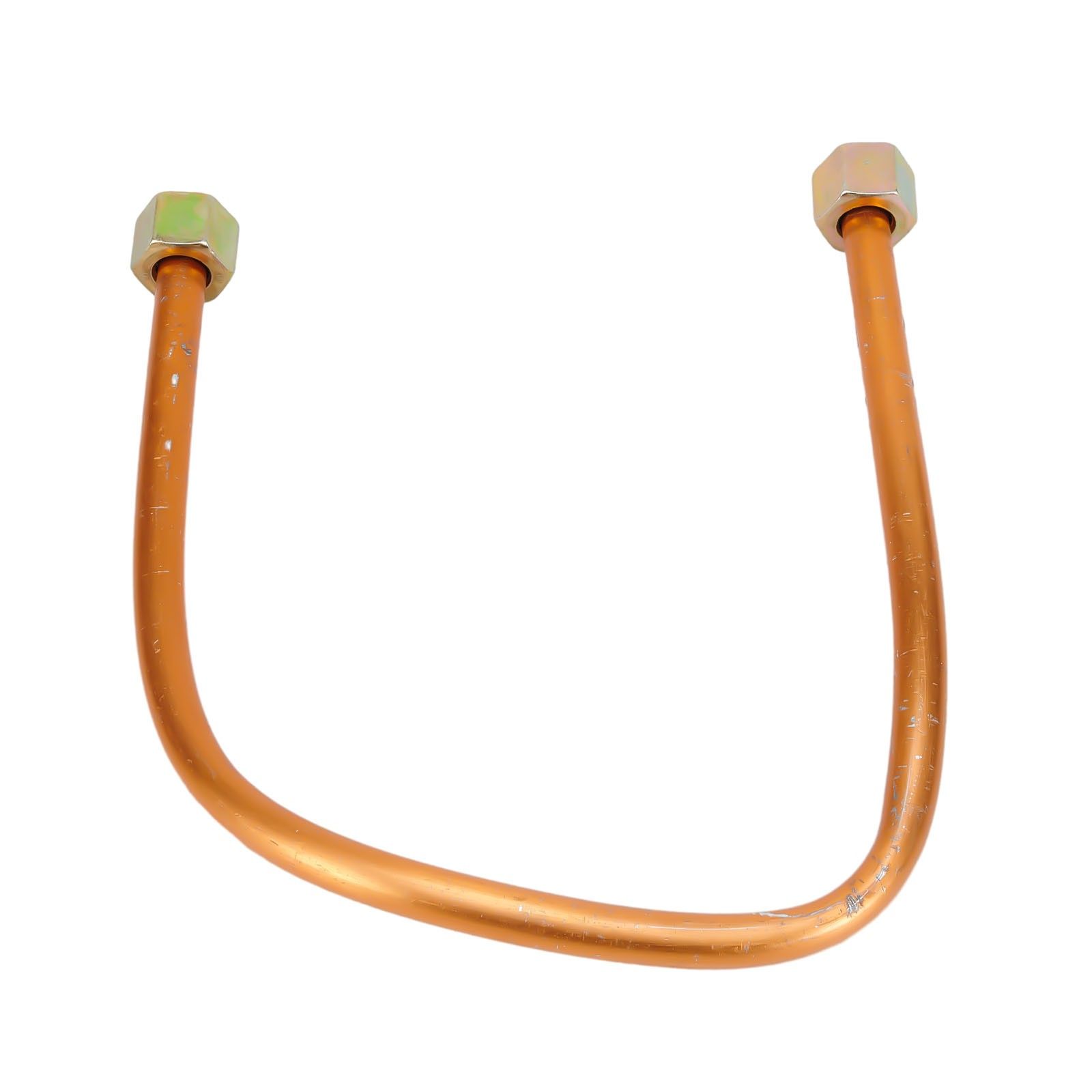 ТрубкакомпрессораотработанноговоздухаМедногооттенка,простаявустановке,ВпускнаятрубаG3/810X450мм/0.4X17.7(D*L)2023