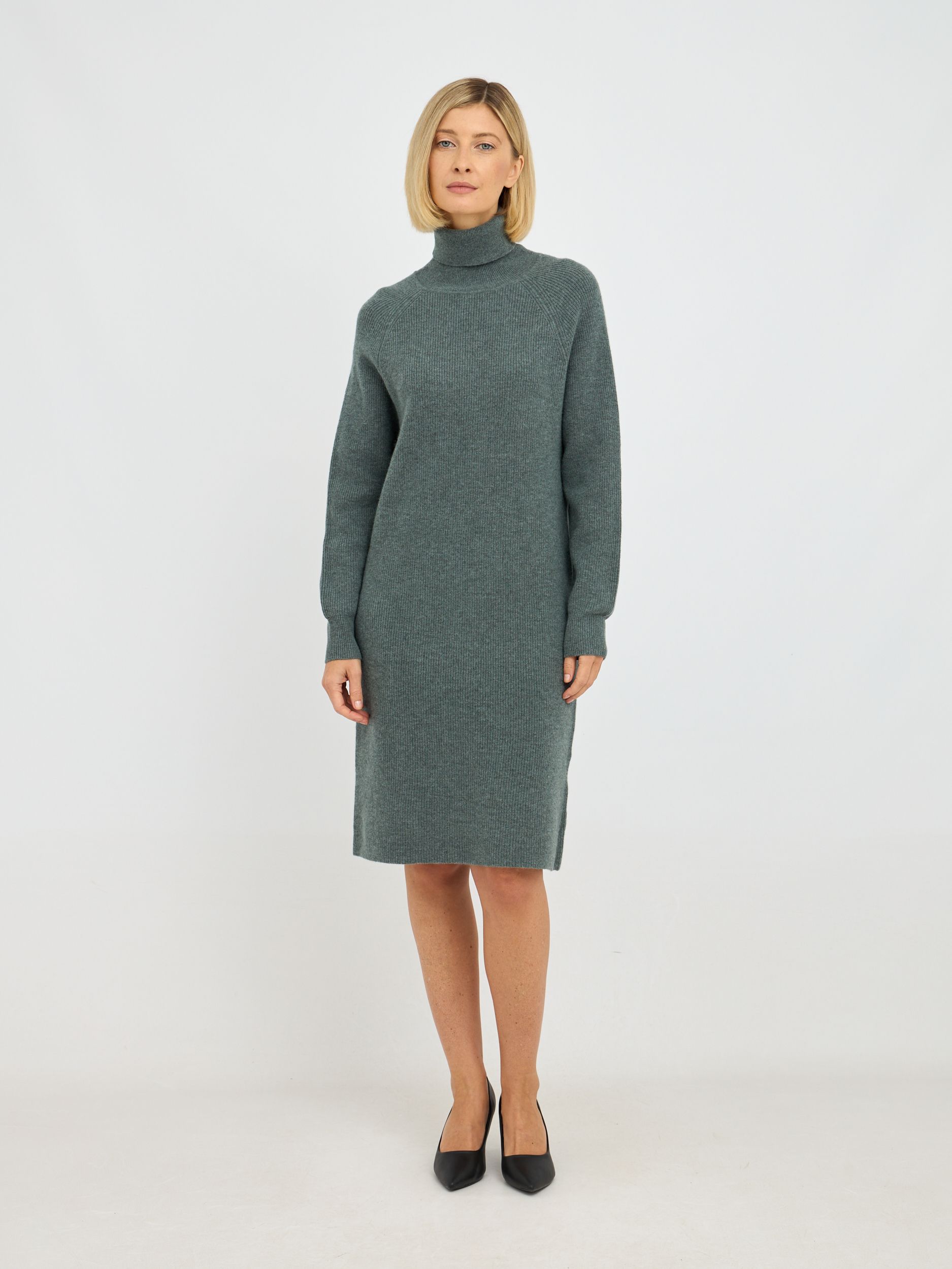 ПлатьеGLENFIELDиз100%шерстидлинымиди