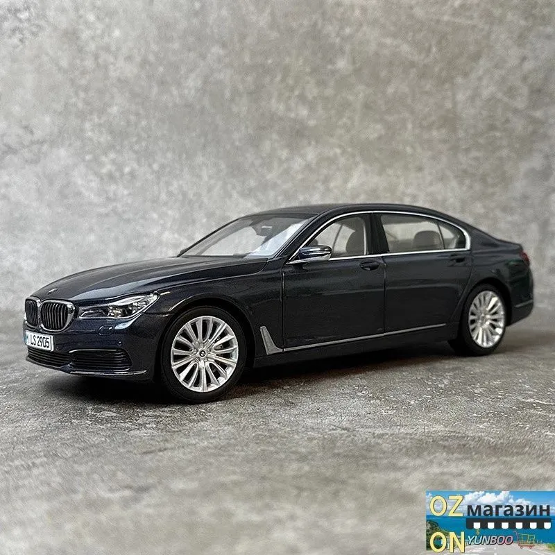 МодельавтомобиляBMW750Liизтемносерогосплавамасштаб1к18