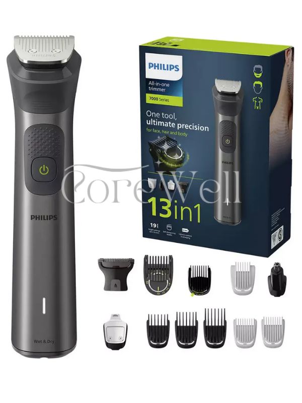PhilipsЭлектробритваphilips7000-13in1,серыйметаллик