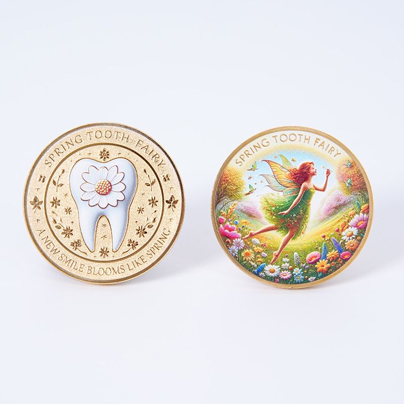 ЗубнаяфеяМеталлическаяпамятнаямонета