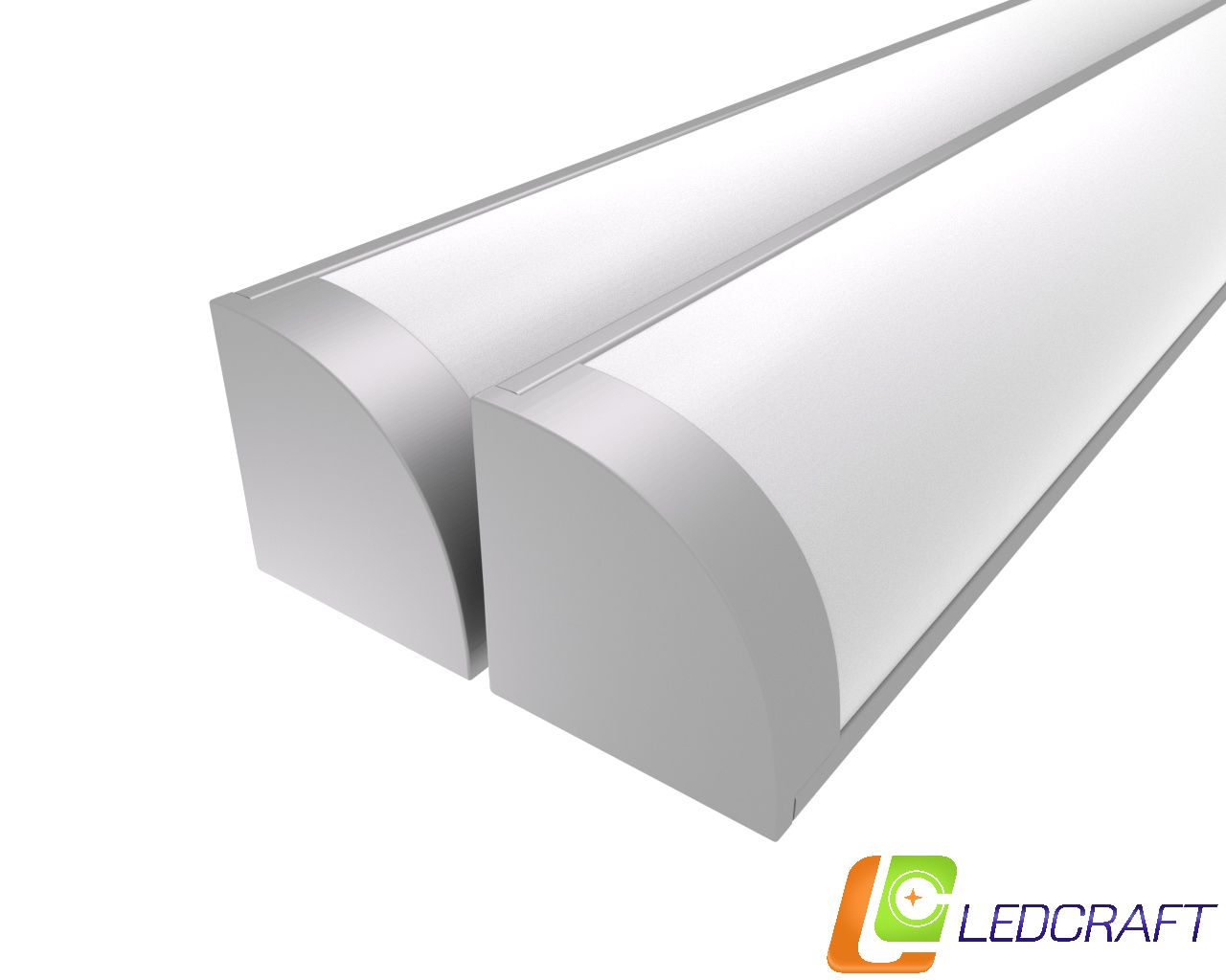 LedcraftLC-LPU1616M20-1x2Silverкомплектиз2штсеребро(1мпрофиль1мрассеиватель2заглушки2крепежа)